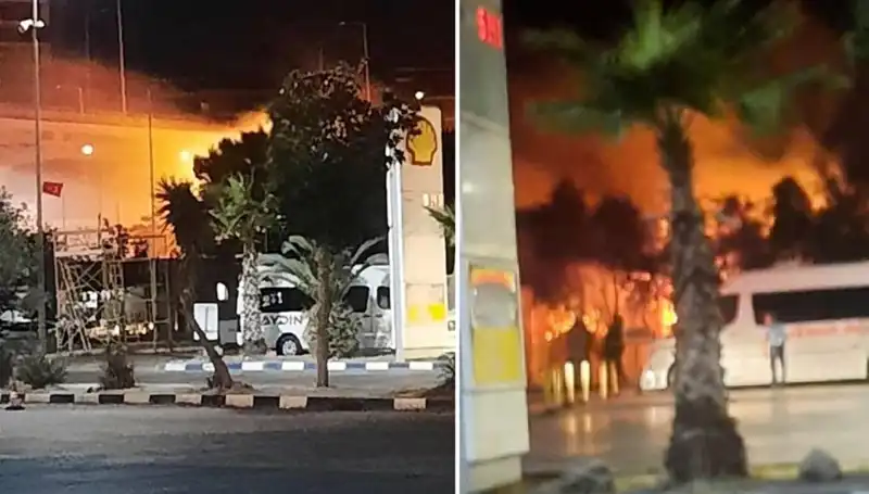 İzmir Otogarı'nda Şok Yangın: Vatandaşlar Panik İle Kaçıştı!