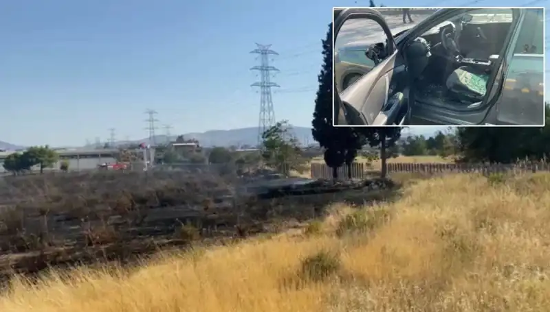 İzmir'de Otluk Alan Yangını, Otoparkı Tehdit Etti: Tüm Detaylar Burada