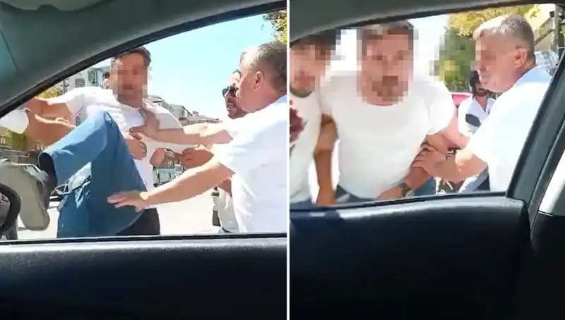 Trafikte Dehşet Saçan Dolmuş Şoförünün Korkunç Olayı!