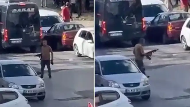 Başakşehir'de Pompalı Tüfekle Sokağa Çıkan Şahıs, Mahallede Korku Yarattı